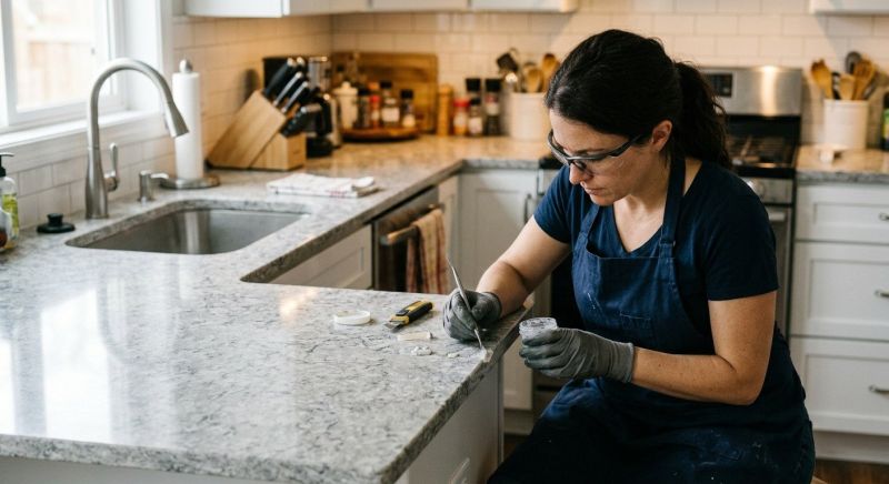 Quartz Countertop Honing Service