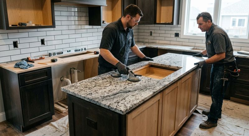 Custom Countertop Installation in Roseville, CA
