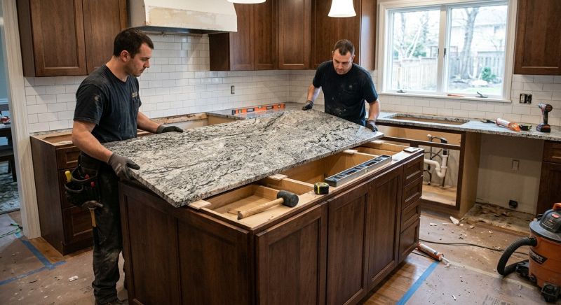 Kitchen Countertop Installation in Marin County, CA