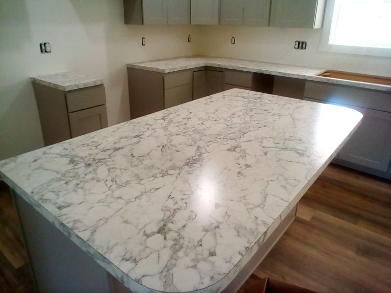 Finished Honed Quartz Countertop